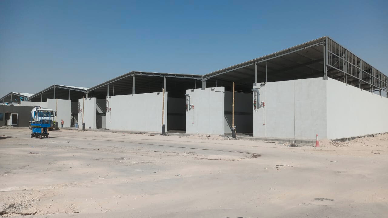 Nationwide Warehouse Construction and Steel Structures Project Across Saudi Arabia